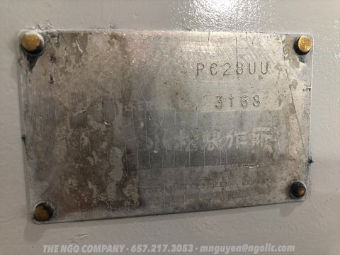 014.05 Komatsu PC28UU Mini Excavator S/N 3168