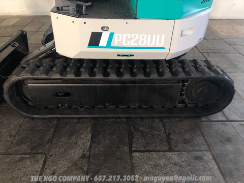 014.06 Komatsu PC28UU Mini Excavator S/N 5954