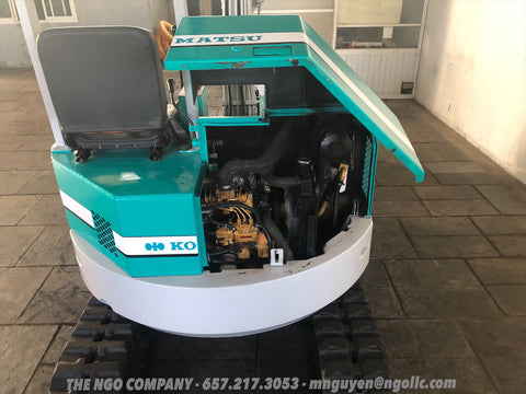 014.06 Komatsu PC28UU Mini Excavator S/N 5954