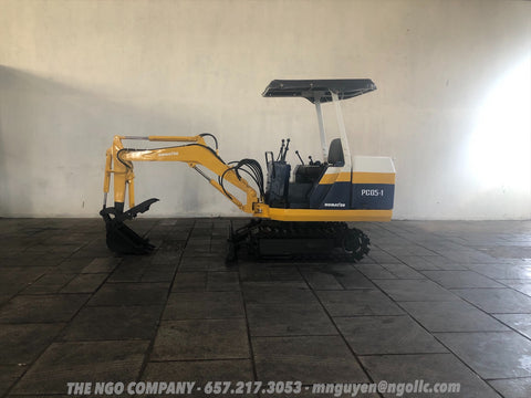 014.01 Komatsu PC05-1 Mini Excavator S/N 2181