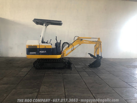 014.01 Komatsu PC05-1 Mini Excavator S/N 2181
