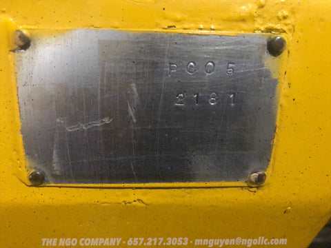 014.01 Komatsu PC05-1 Mini Excavator S/N 2181