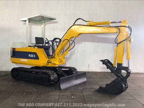 015.03 Komatsu PC20-3 Mini Excavator S/N 17239