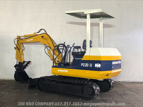 015.03 Komatsu PC20-3 Mini Excavator S/N 17239