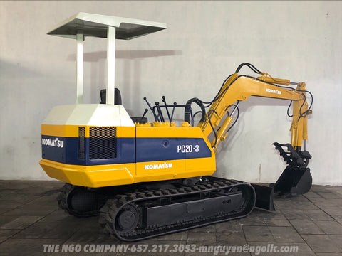 015.03 Komatsu PC20-3 Mini Excavator S/N 17239