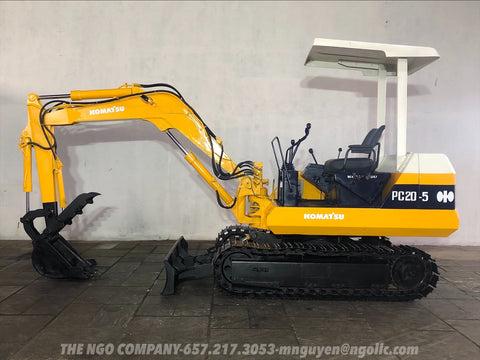 015.04 Komatsu PC20-5 Mini Excavator S/N 21786