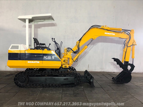 015.04 Komatsu PC20-5 Mini Excavator S/N 21786