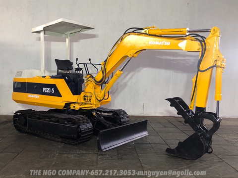 015.04 Komatsu PC20-5 Mini Excavator S/N 21786