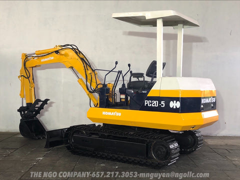 015.04 Komatsu PC20-5 Mini Excavator S/N 21786