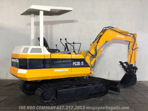 015.04 Komatsu PC20-5 Mini Excavator S/N 21786