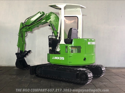 015.07 Mitsubishi MX35 Mini Excavator S/N E7D00694