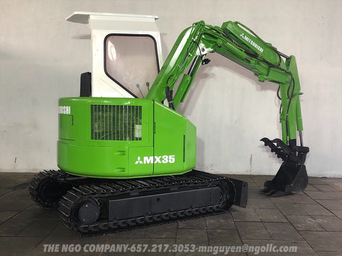 015.07 Mitsubishi MX35 Mini Excavator S/N E7D00694