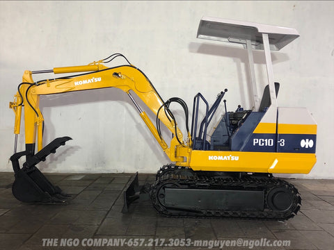 015.01 Komatsu PC10-3 Mini Excavator S/N 5701