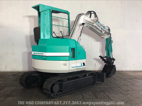 015.06 Komatsu PC28UU Mini Excavator S/N 3049