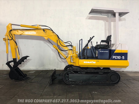 015.02 Komatsu PC10-5 Mini Excavator S/N 8572