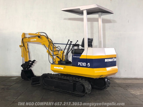 015.02 Komatsu PC10-5 Mini Excavator S/N 8572