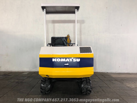 015.02 Komatsu PC10-5 Mini Excavator S/N 8572