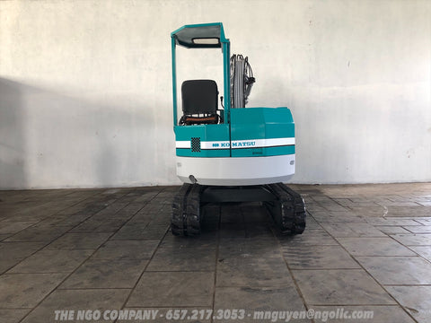 012.03 Komatsu PC28UU Mini Excavator S/N 4402