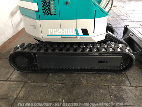 012.03 Komatsu PC28UU Mini Excavator S/N 4402