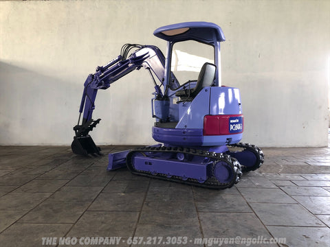 012.04 Komatsu PC28UU-2 Mini Excavator S/N 7660