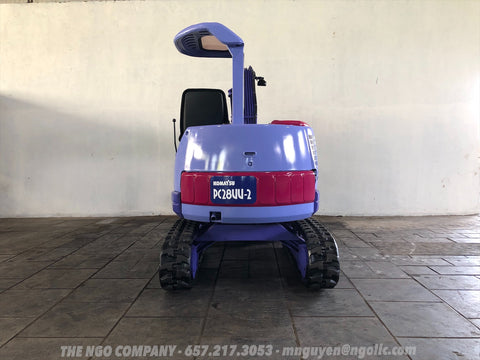 012.04 Komatsu PC28UU-2 Mini Excavator S/N 7660