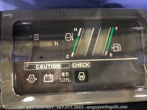 012.04 Komatsu PC28UU-2 Mini Excavator S/N 7660
