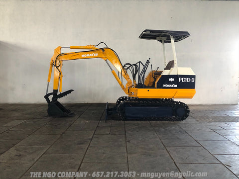 012.01 Komatsu PC10-3 Mini Excavator S/N 5740
