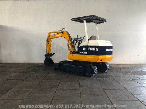 012.01 Komatsu PC10-3 Mini Excavator S/N 5740