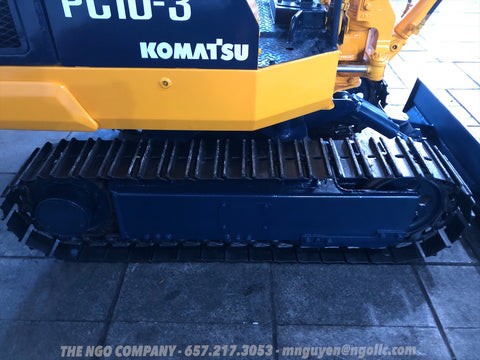 012.01 Komatsu PC10-3 Mini Excavator S/N 5740