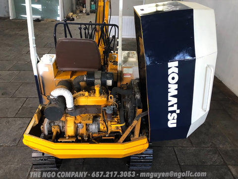 012.01 Komatsu PC10-3 Mini Excavator S/N 5740