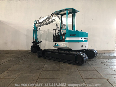 012.05 Komatsu PC38UU Mini Excavator S/N 2672