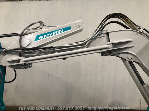 012.05 Komatsu PC38UU Mini Excavator S/N 2672