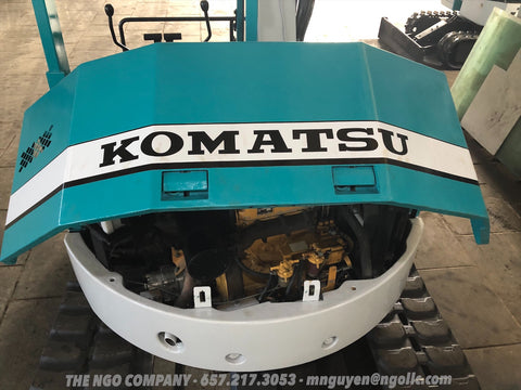 012.05 Komatsu PC38UU Mini Excavator S/N 2672