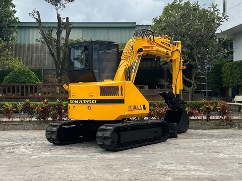 038.04 Komatsu PC50UU Mini Excavator S/N 5253 w/ Enclosed Cabin