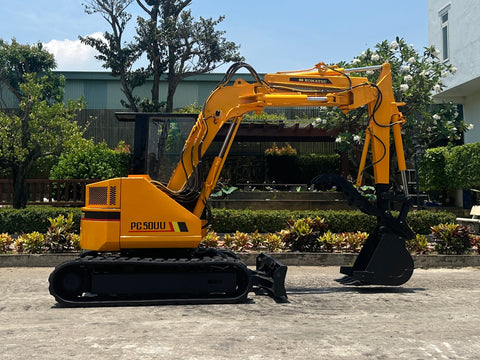 037.05 Komatsu PC50UU Mini Excavator S/N 5730 w/ Quick Coupler