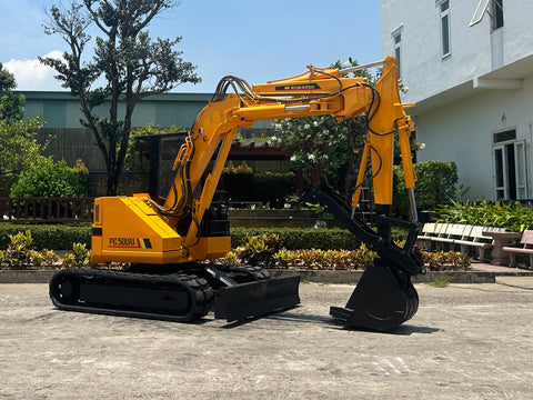 037.05 Komatsu PC50UU Mini Excavator S/N 5730 w/ Quick Coupler