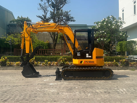 037.04 Komatsu PC50UU Mini Excavator S/N 2156 w/ Quick Coupler