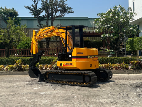 037.03 Komatsu PC38UU Mini Excavator S/N 1460 w/ Quick Coupler