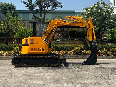 037.03 Komatsu PC38UU Mini Excavator S/N 1460 w/ Quick Coupler