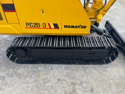 025.03 Komatsu PC20-3 Mini Excavator S/N 17388