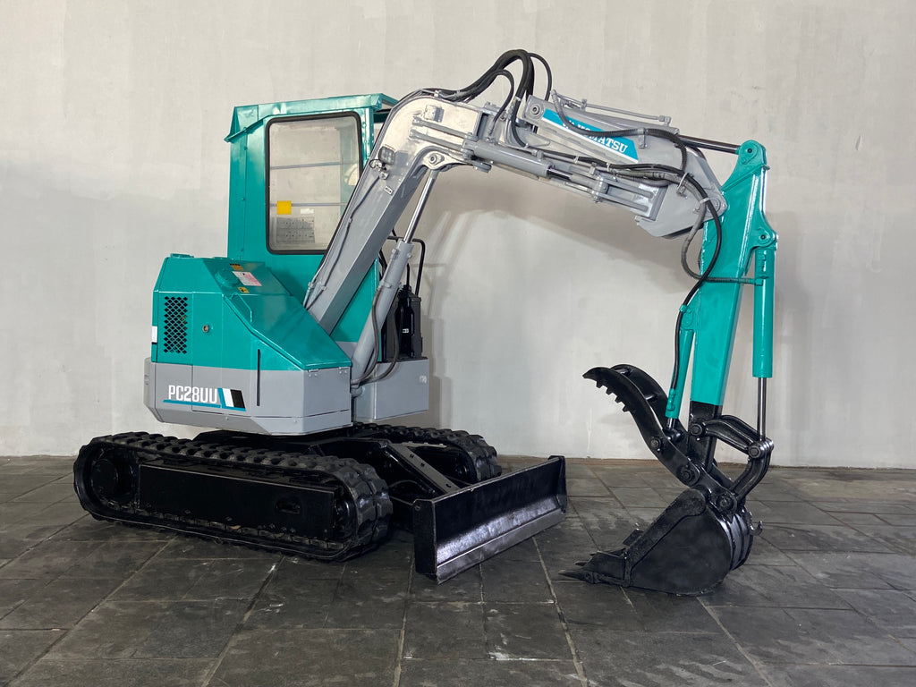 018.06 Komatsu PC28UU Mini Excavator S/N 3901 – The NGO Company