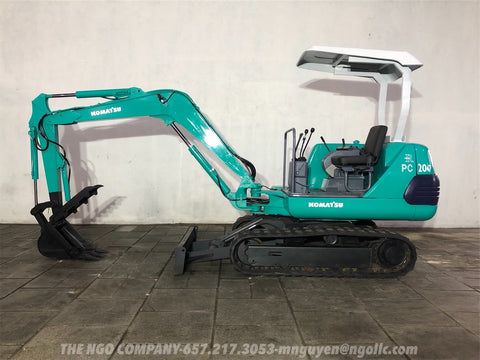 016.04 Komatsu PC20-7 Mini Excavator S/N 38361