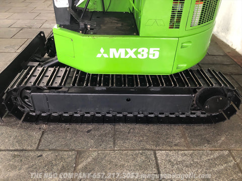 015.07 Mitsubishi MX35 Mini Excavator S/N E7D00694