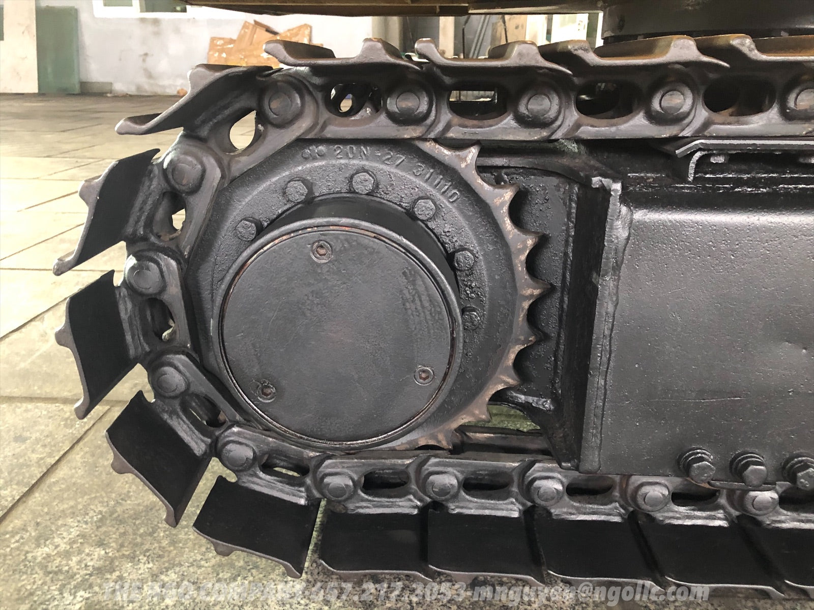 015.01 Komatsu PC10-3 Mini Excavator S/N 5701 – The NGO Company